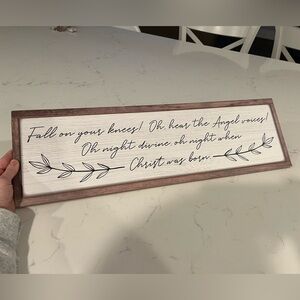 • Christmas sign •